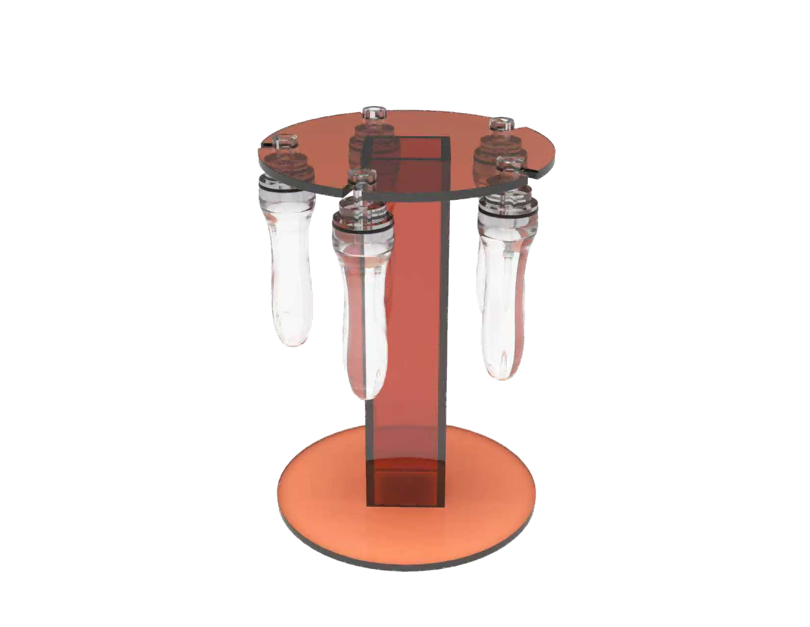 女用避孕套夹具漏水测试工装