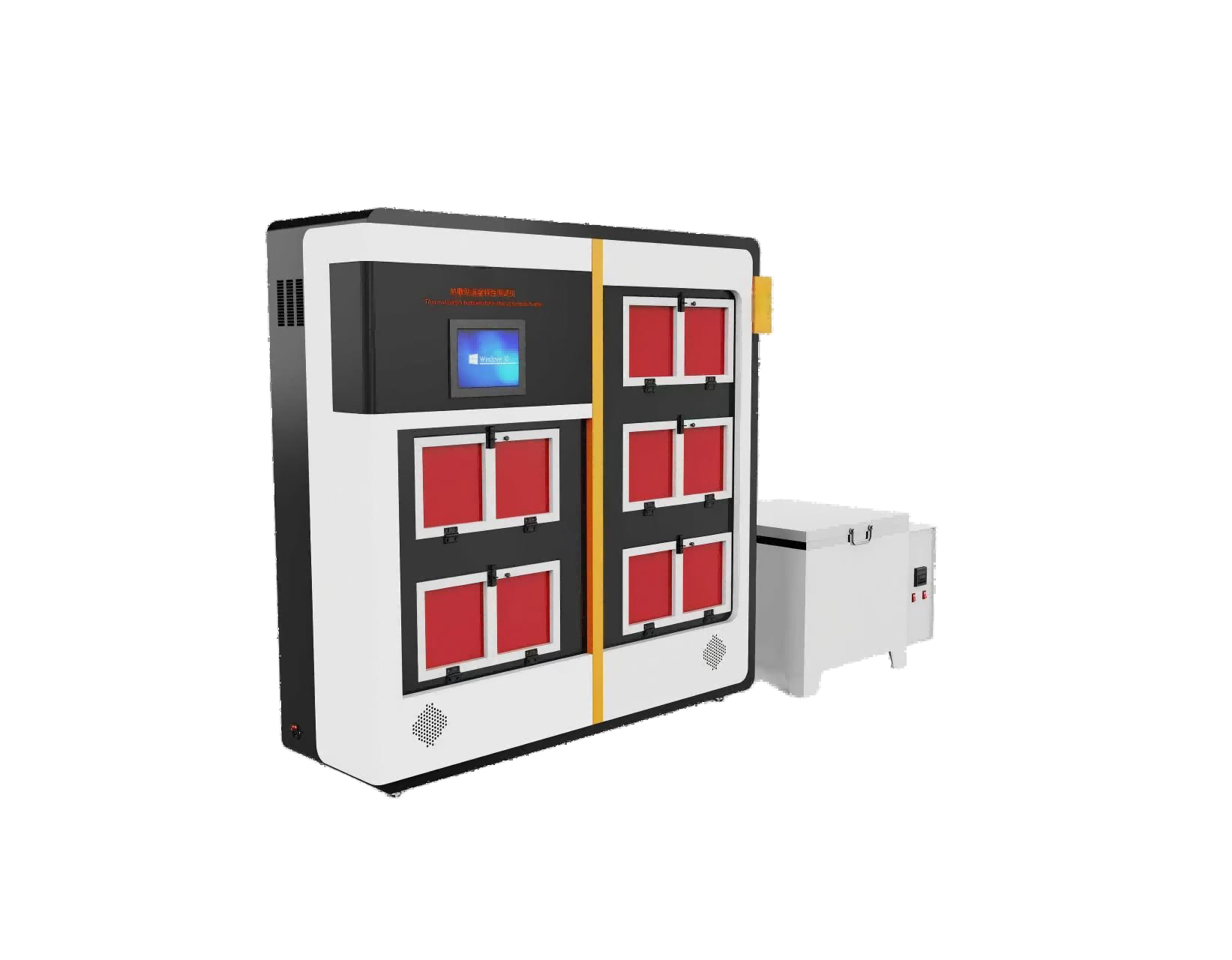 热敷贴温度特性测试仪4个样品